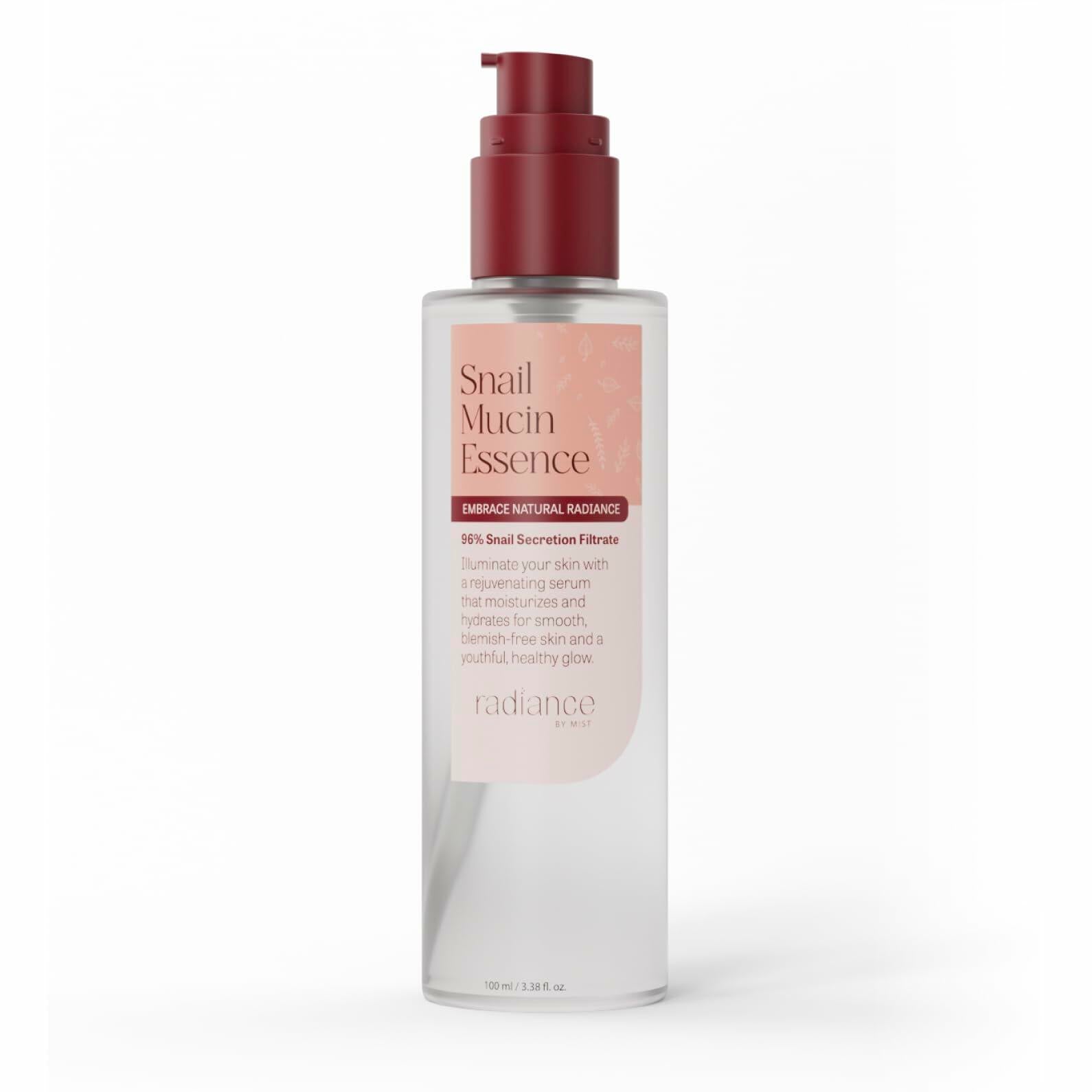 Radiance Snail Mucin Serum 96% Mucin Hyaluronic Acid 100ml Korean Skin Care LIKE